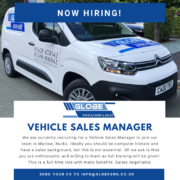 Sales Manager Vacancy