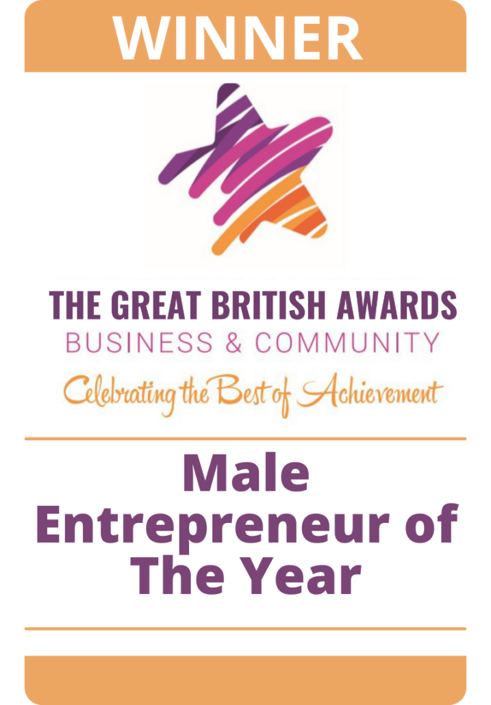 Male Entrepreneur of the Year Award Winner Male Entrepreneur of the Year Award Winner